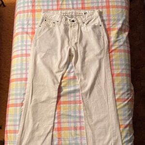 Levi’s Vintage Straight 539 Cream colored by Denim Jeans 29x30